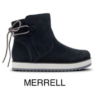 🔥NWOT🔥 MERRELL Women's 8.5 Juno Bluff Polar Waterproof Boot - Black